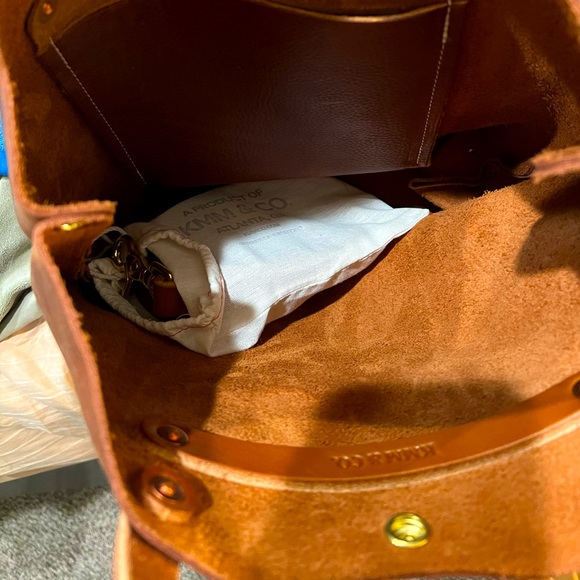 (SOLD) KMM & Co Mini Tote in Tan Kodiak - Picture 6 of 13